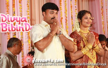 Bipindas Divya Wedding Photo